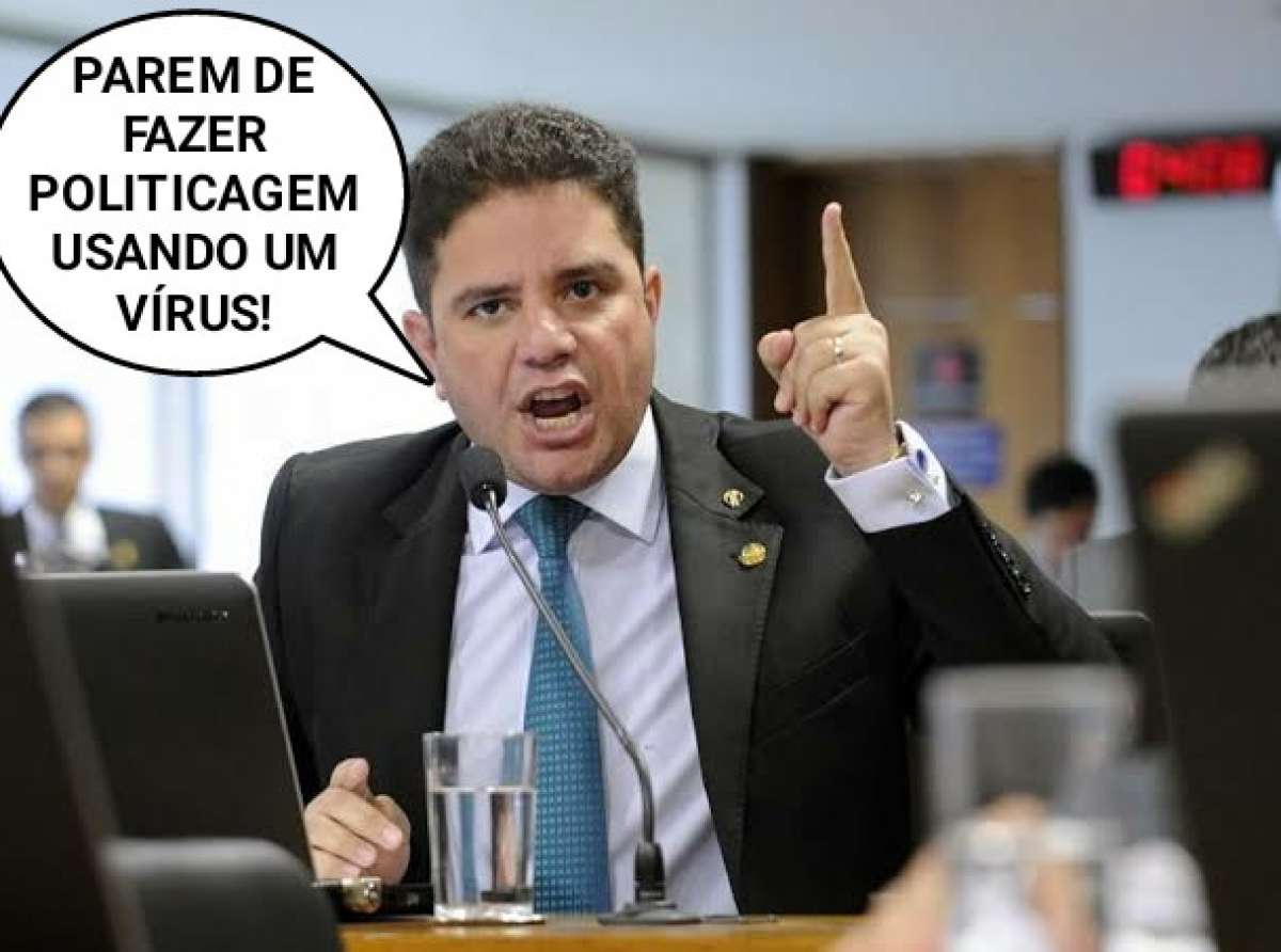"Vamos parar de usar um vírus para fazer politicagem", diz Gladson em live