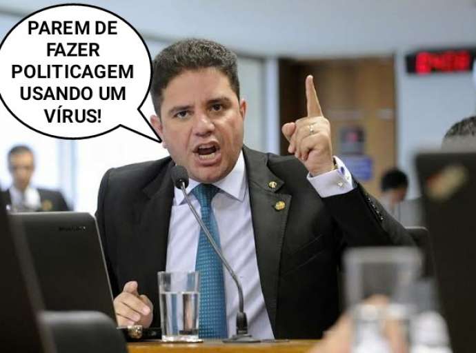 "Vamos parar de usar um vírus para fazer politicagem", diz Gladson em live
