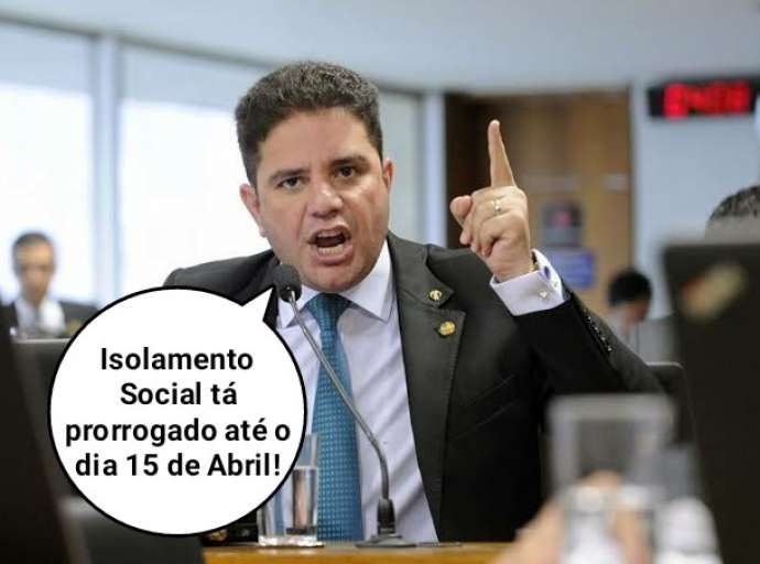 EM COLETIVA, GLADSON CAMELI PRORROGA ISOLAMENTO SOCIAL E FALA EM "TOQUE DE RECOLHER"