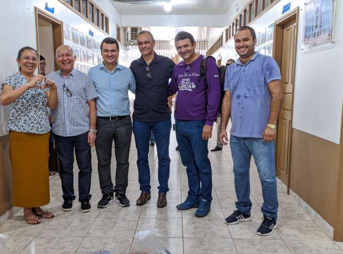 Deputado Sgt.Cadmiel participa de entrega de sacolões para a Secretaria de Assistência Social da Assembleia de Deus em Rio Branco