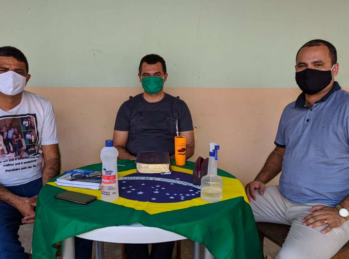 Deputado Sargento Cadmiel Bomfim se reúne com pré-candidato a vereador pelo município de Rio Branco, Alex Souza