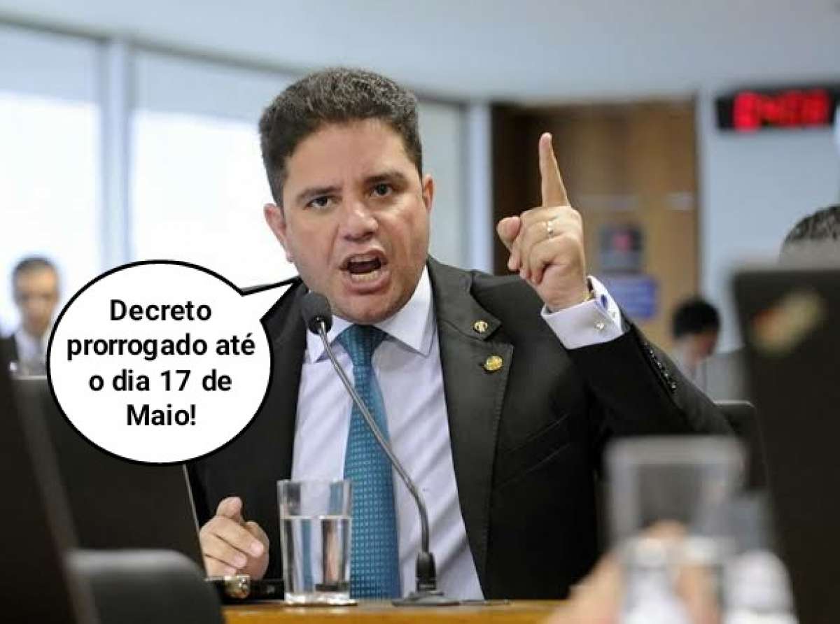 Governo prorroga decreto até o dia 17 de Maio