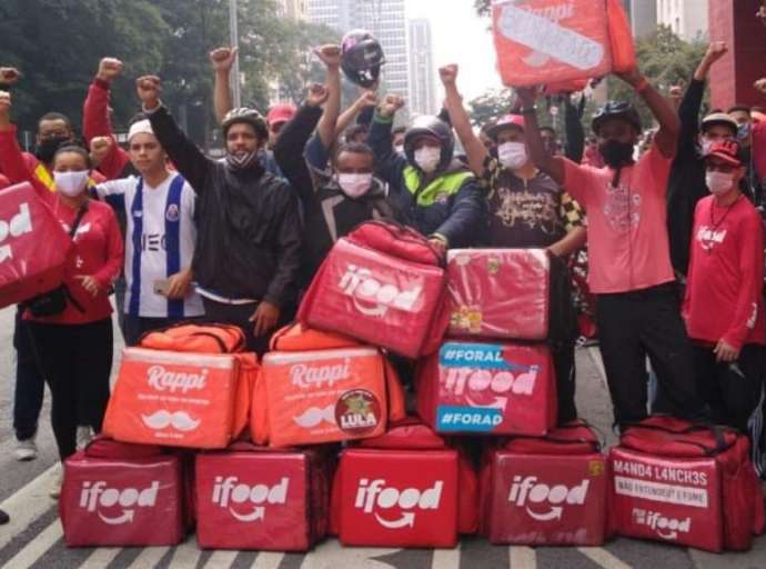 Acre adere a greve nacional dos entregadores de aplicativos