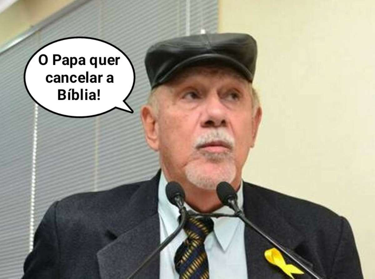 N. Lima espalha fake news ao dizer em sessão que Papa vai "cancelar" a Bíblia e leva carão de padre