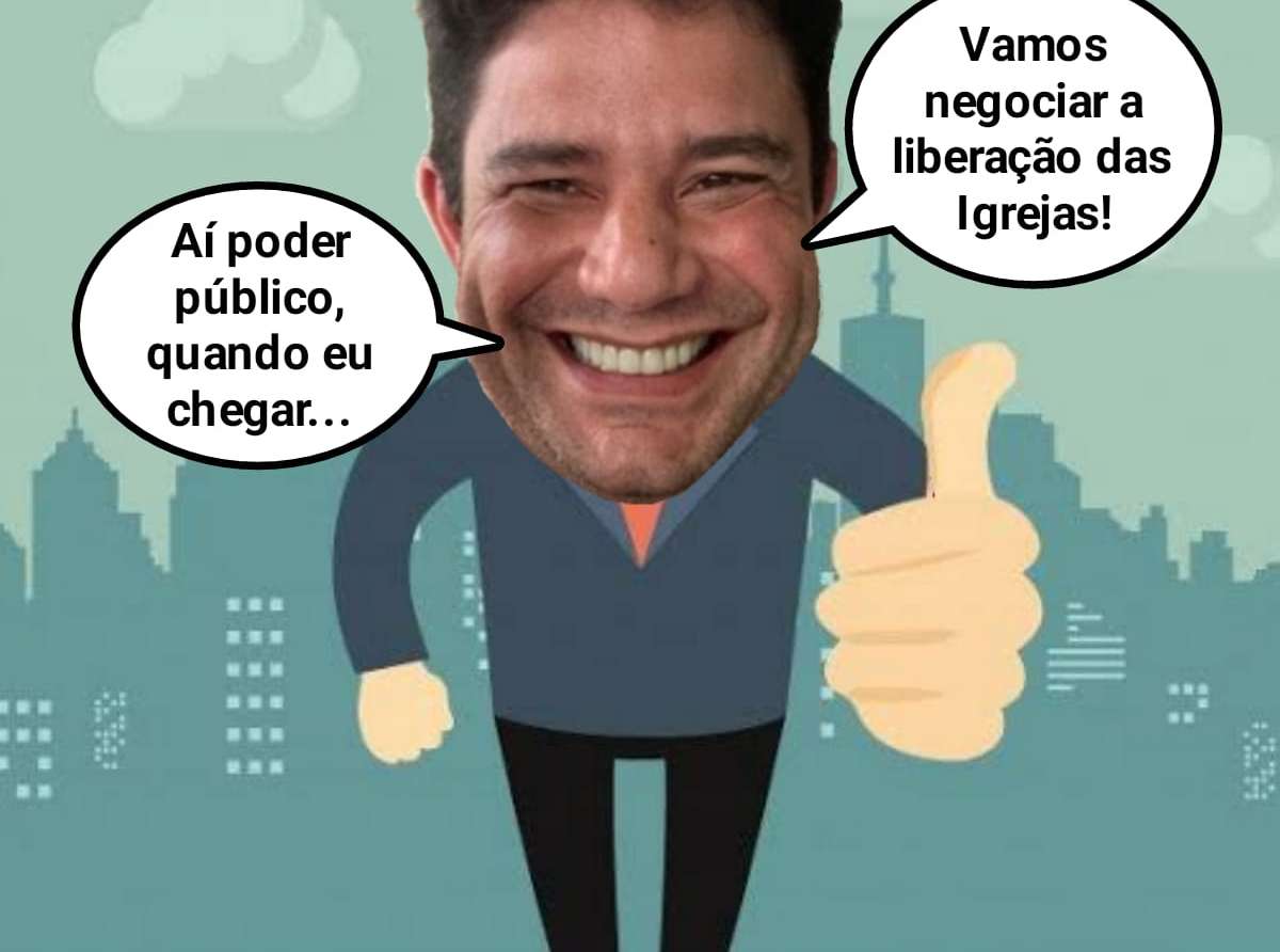 Gladson volta atrás e irá propor acordo com poder público para manter igrejas abertas