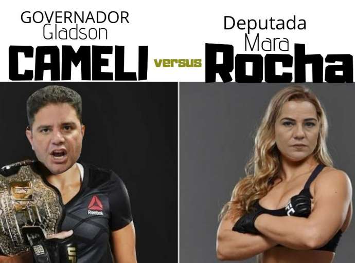 Deputada Mara Rocha x Governador Gladson Cameli: o duelo de titãs da política acreana