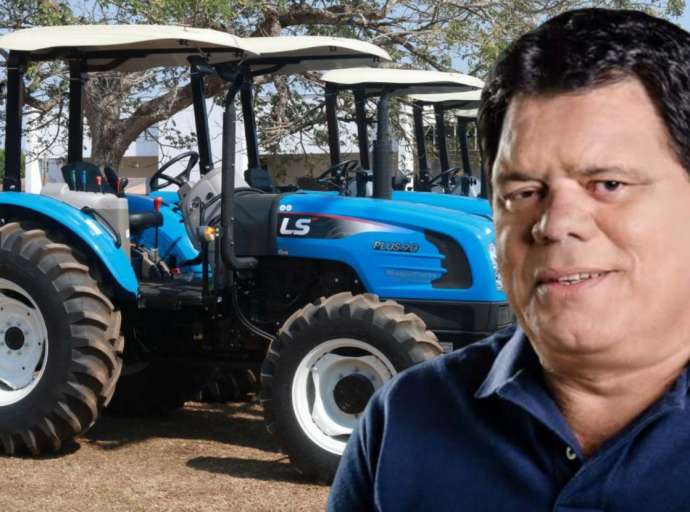 Capixaba recebe novos tratores através das emendas do deputado federal do MDB Flaviano Melo