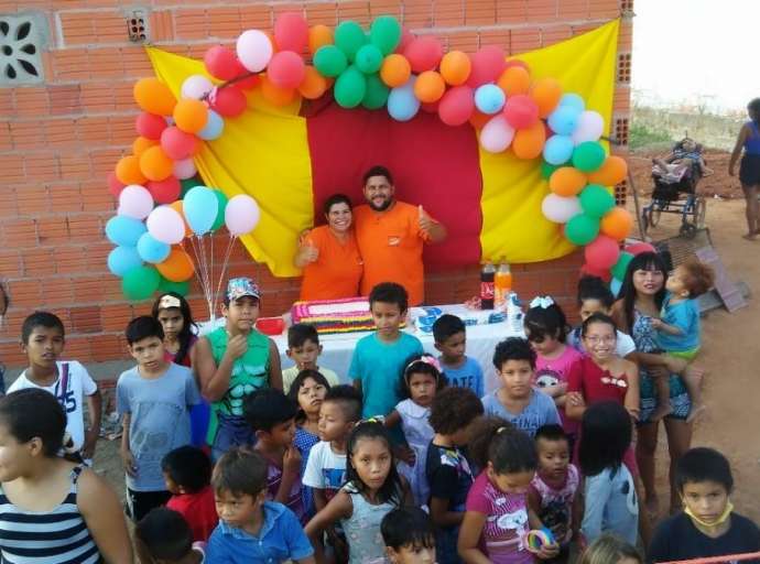 Comidinhas Kids do Papito realiza ação social para crianças carentes no Ramal Bom Jesus