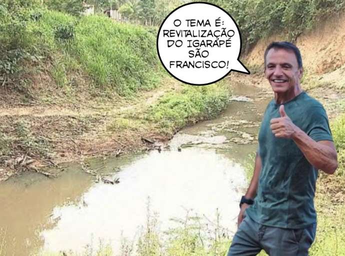 Acre sofre com aumentos de casos e explosões de mortes por coronavírus e o senador Márcio Bittar preocupado com a 'revitalização do Igarapé São Francisco'