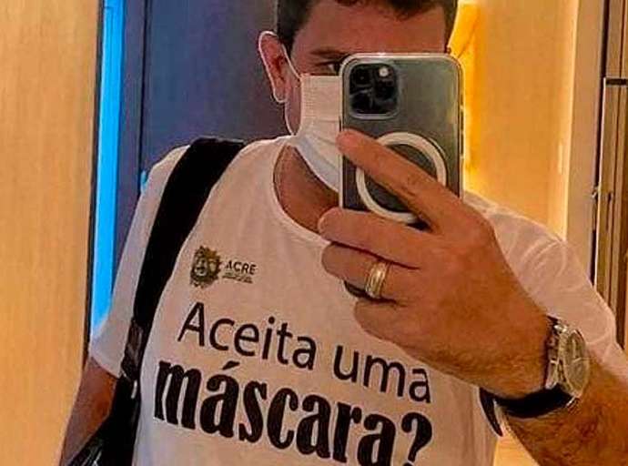 Com Acre próximo das 1.100 mortes por covid-19, Gladson intensifica o pedido pelo uso de máscaras