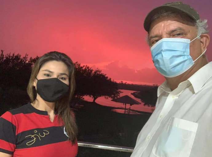 Jéssica Sales recebe Petecão em sua casa: 'com ele, será muito agradável a agenda para a entrega de benfeitorias à população'