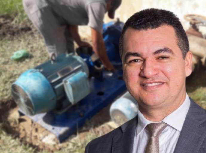 Após pedido de Cadmiel, Depasa instala bomba de distribuição potente na ETA de Manoel Urbano