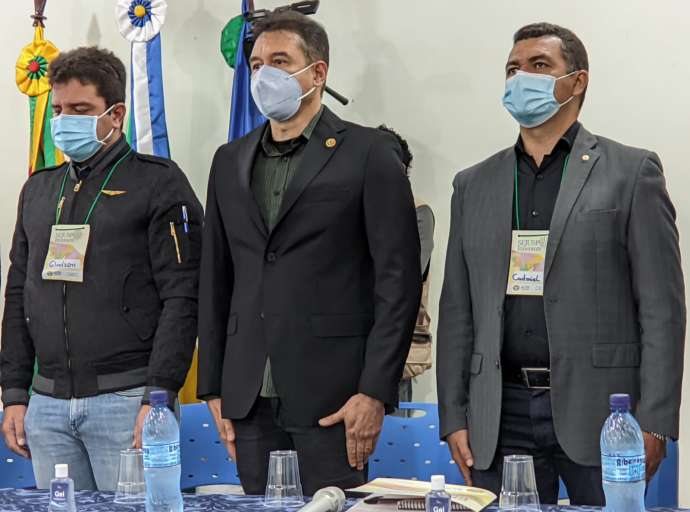 Em evento na fronteira, deputado Cadmiel destaca a importância das forças de segurança e da sociedade civil organizada no combate ao crime no Estado