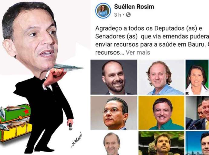 Márcio Bittar envia R$ 300 mil para prefeitura de Bauru, em São Paulo