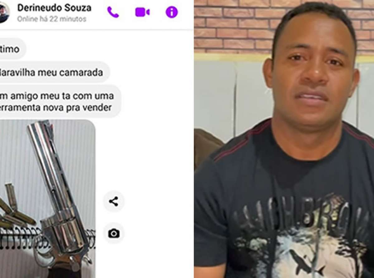 PM conhecido por ações sociais denuncia perfil fake em seu nome que vende armas de fogo