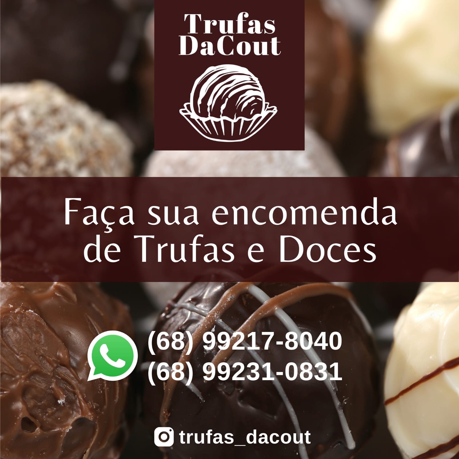 As melhores trufas da cidade!