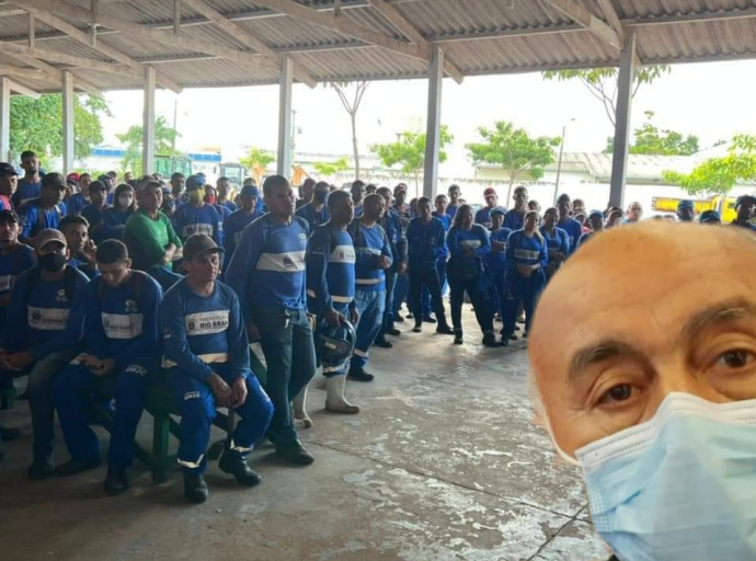 115 NOVOS TRABALHADORES VÃO REFORÇAR OS TRABALHOS DE LIMPEZA DE RIO BRANCO