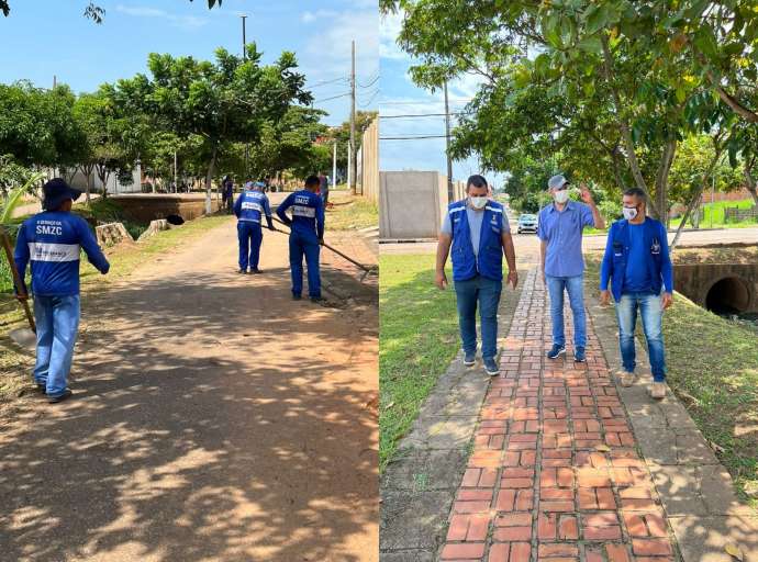 Secretaria Municipal de Zeladoria de Rio Branco faz limpeza geral nos bairros da cidade