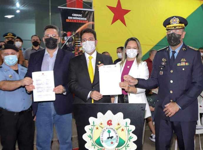 153 vagas - Edital do concurso do Corpo de Bombeiros do Acre será publicado na segunda-feira, anuncia Cameli