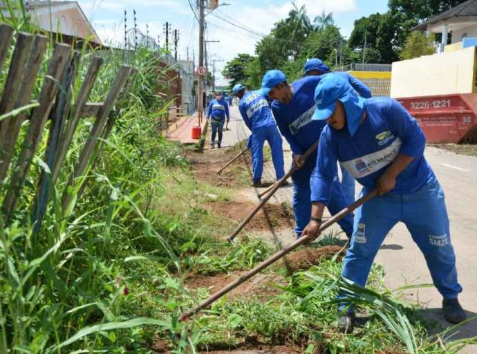 Prefeitura de Rio Branco intensifica ações de limpeza pública visando fortalecer cidadania