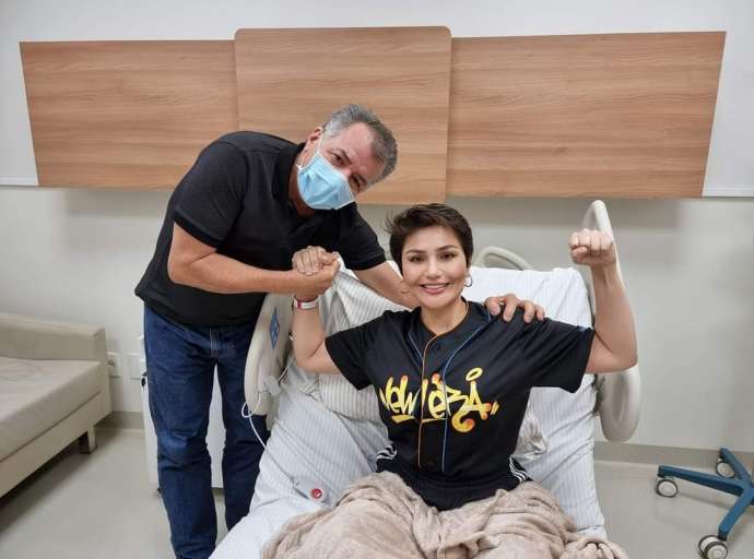Boa notícia: em tratamento, pré-candidata ao Senado Jéssica Sales comemora redução de tumor de mama