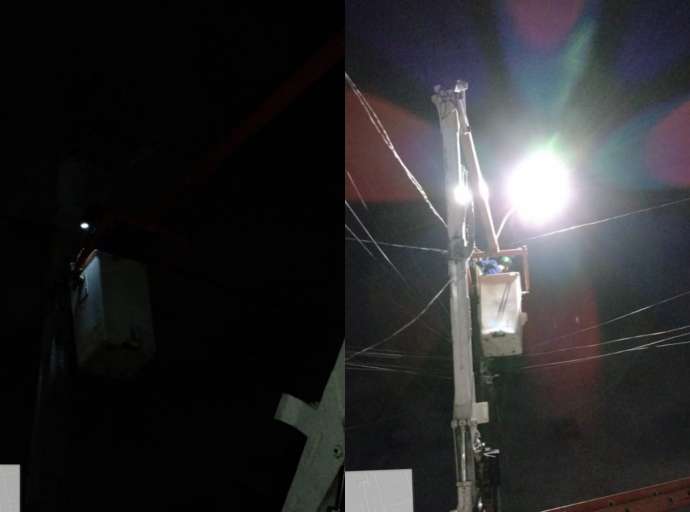 Bocalom manda reforçar os trabalhos de manutenção na iluminação pública em ramais de Rio Branco