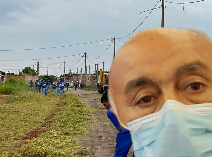 Bocalom acompanha megaoperação de limpeza no bairro Cidade do Povo
