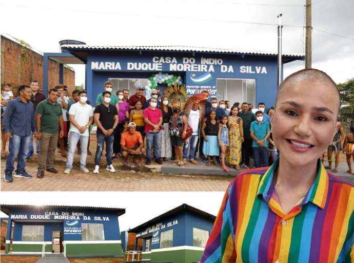 Primeira Casa do Índio de Porto Walter é inaugurada com emenda de Jéssica Sales
