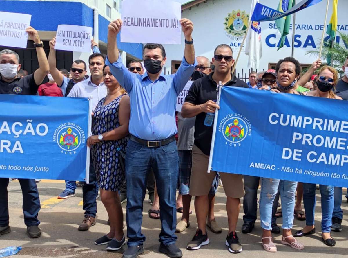 Sargento Cadmiel convoca militares para grande manifestação em frente ao Palácio Rio Branco  