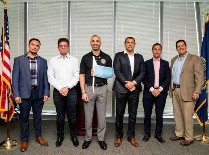 O Diretor Operacional da Sejusp, Cel.Ulysses e o governador Gladson visitam FBI e articulam intercâmbio de operações conjuntas da polícia federal americana com as Forças de Segurança Pública do Acre na fronteira  