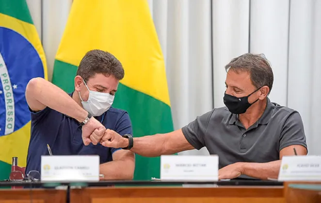 Gladson convida Bittar para agenda em Cruzeiro do Sul e diz que Marcia poderá ser sua vice
