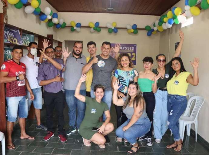 No interior, Ulysses mostra força e se consolida como um dos mais fortes candidatos do UB à Câmara Federal