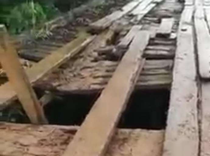 Prefeito de Capixaba Manoel Maia abandonou o Ramal Alcobrás, denunciam moradores