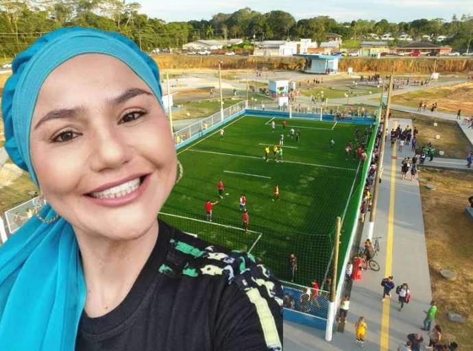 Com recurso de Jéssica Sales, Complexo Esportivo é inaugurado em Cruzeiro do Sul