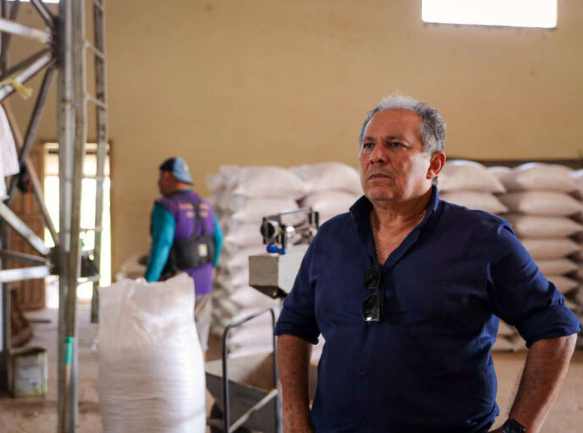 Pádua Bruzugu, diretor-presidente da Cageacre visita unidades do Baixo Acre para fortalecer o setor de armazenagem de grãos