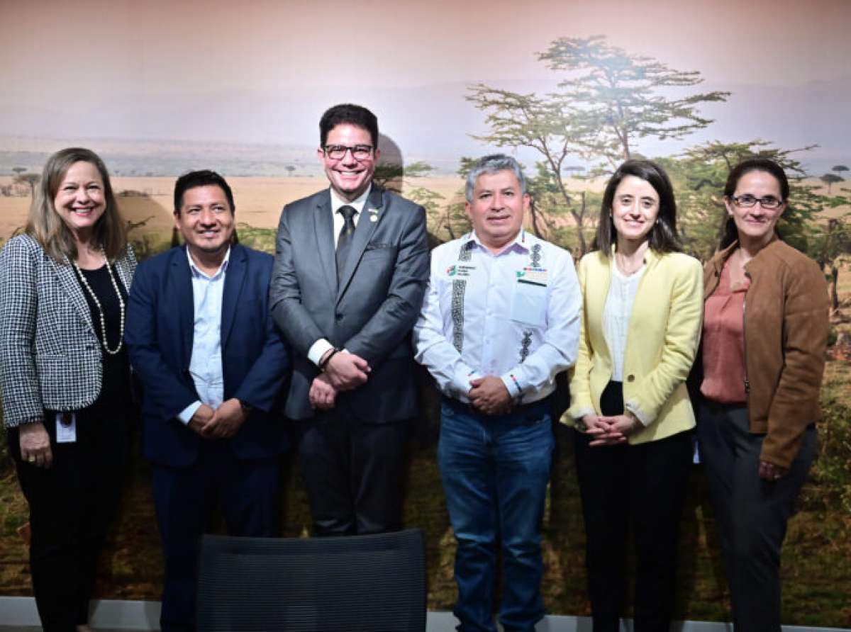 Nos Estados Unidos, governador Gladson Cameli participa de reunião com Fundo Global para o Meio Ambiente