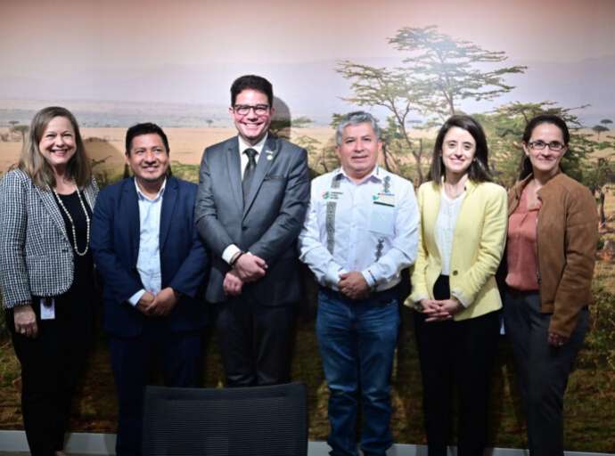 Nos Estados Unidos, governador Gladson Cameli participa de reunião com Fundo Global para o Meio Ambiente