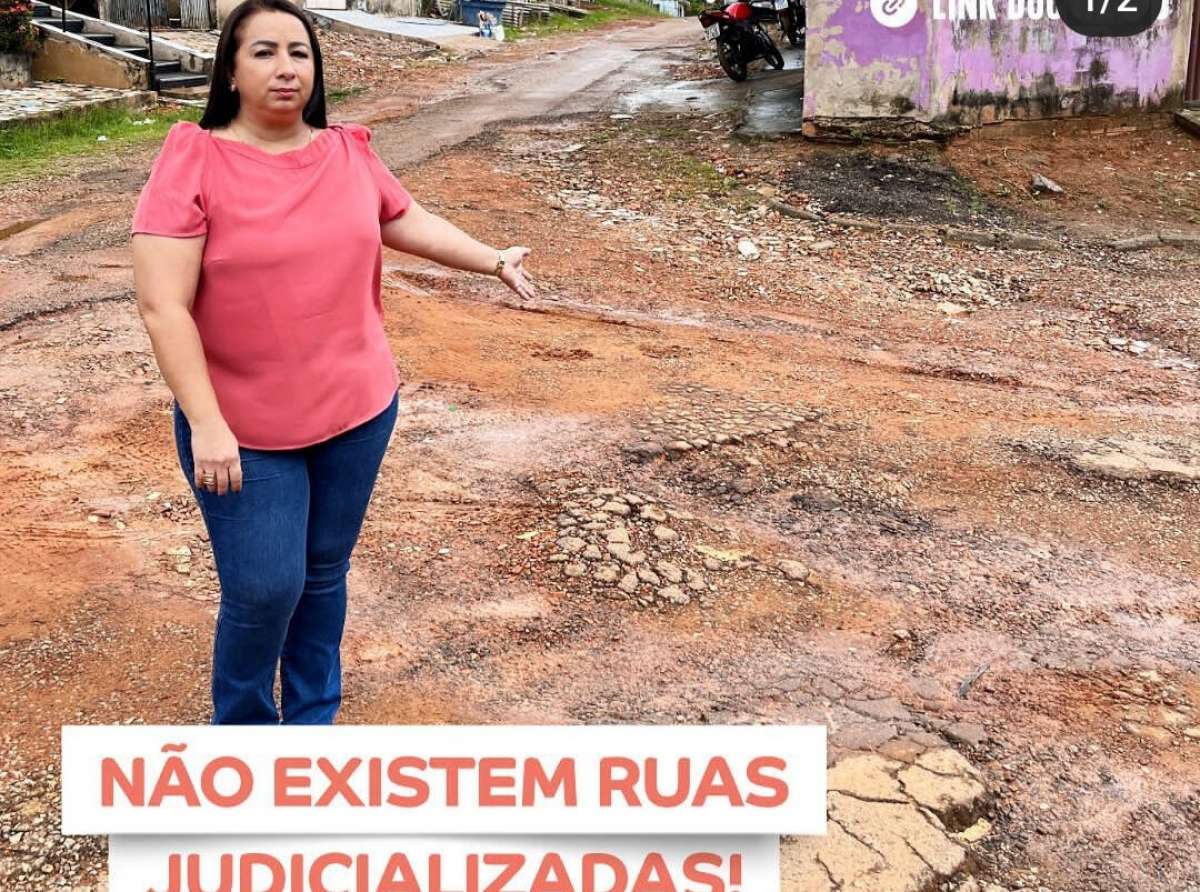 "Não há nada que impeça a Prefeitura de realizar a manutenção necessária nas Ruas do Povo" - diz vereadora sobre ruas judicializadas 