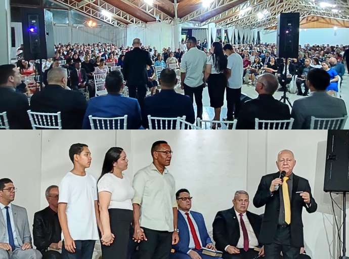 Em reunião histórica do Ministério da Assembleia de Deus em Rio Branco, Elias Macedo recebe apoio unânime para sua candidatura à Câmara de Rio Branco.