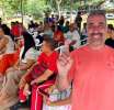 Nego, presidente reeleito da UMAMRB oferece café da manhã em homenagem ao dia do Líder Comunitário