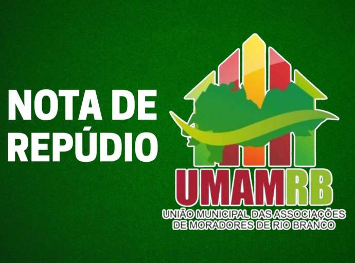 NOTA DE REPÚDIO 
